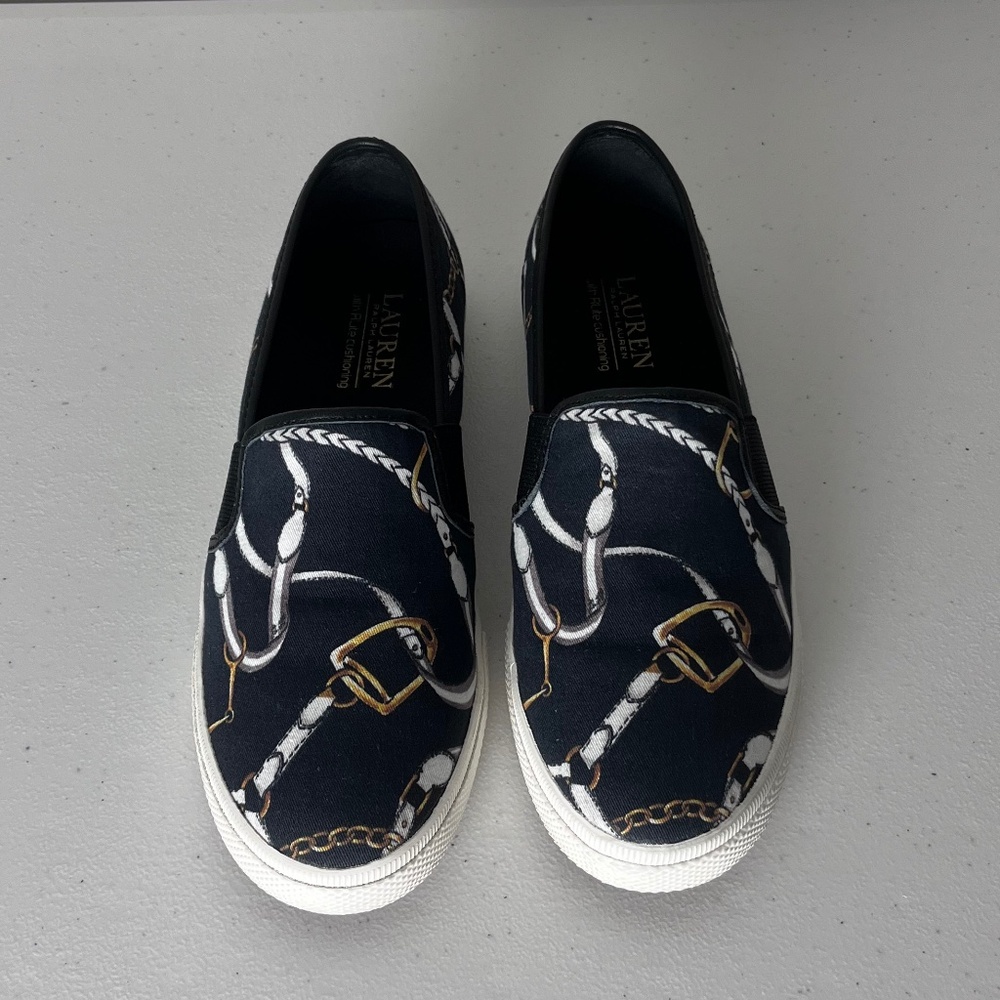 Lauren Ralph Lauren Women’s Jinny Slip-On Sneakers size 8